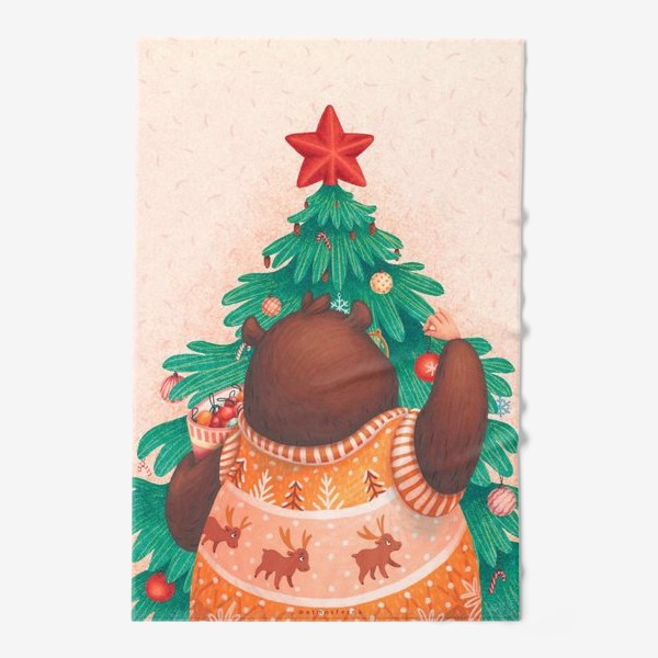 Полотенце «Christmas mood | Рождественское настроение»