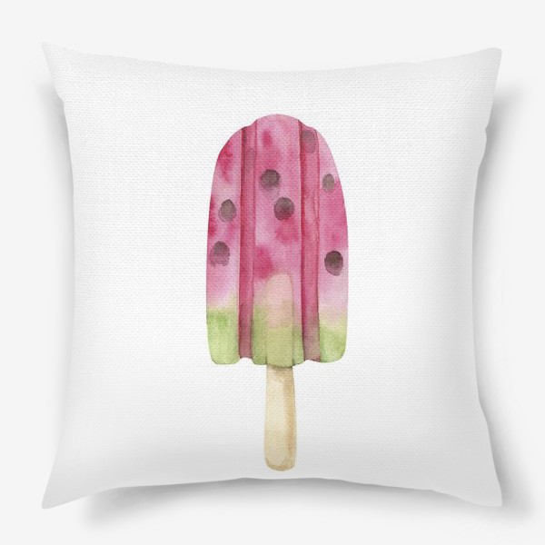 Подушка «арбузное мороженое на палочке »