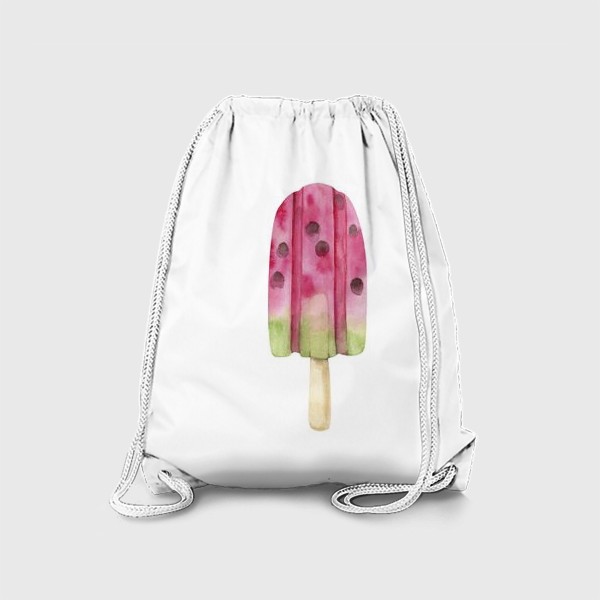 Рюкзак «арбузное мороженое на палочке »