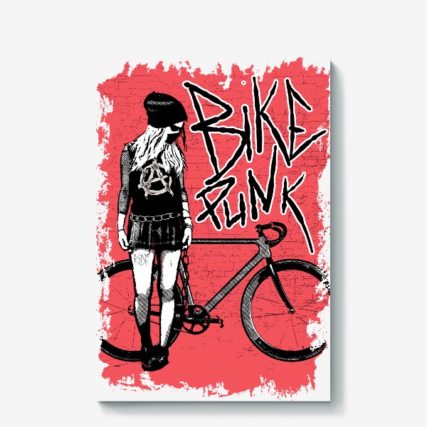 Холст «Bike Punk»