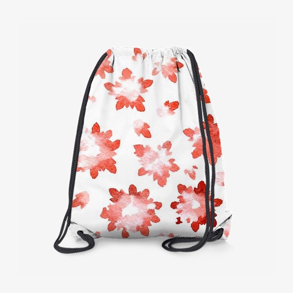 Рюкзак «Абстракция акварельные цветы»