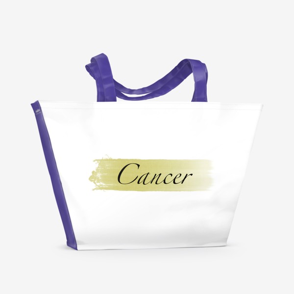 Пляжная сумка «Рак/ Cancer»