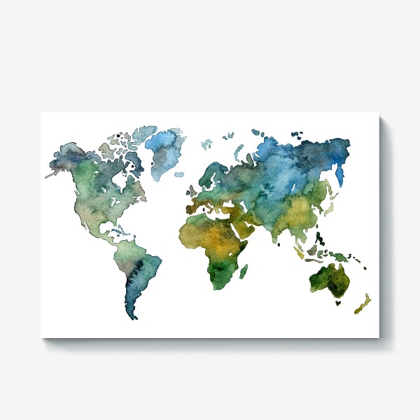 Холст «Watercolor Earth»
