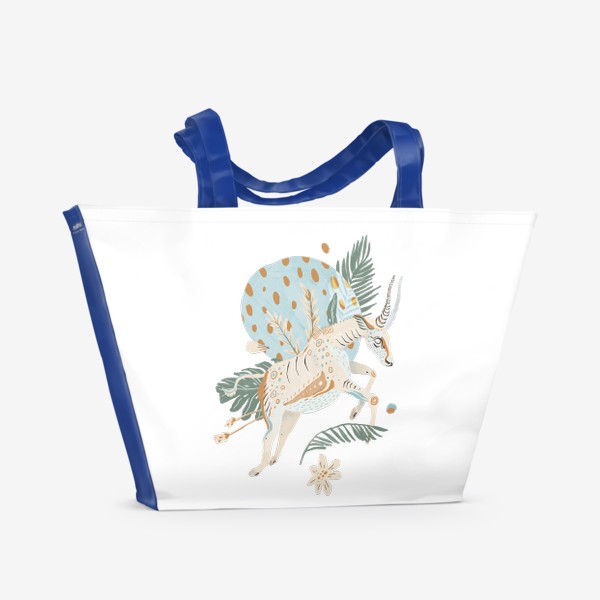 Пляжная сумка «Пестрая антилопа »