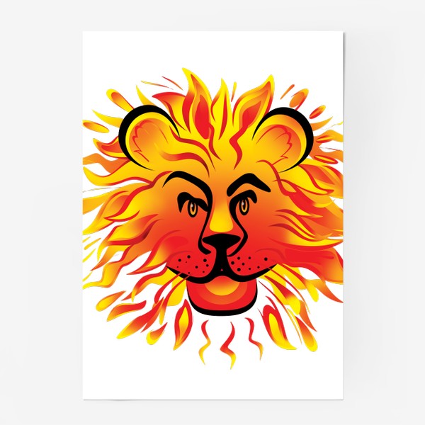 Постер «Лев Солнце»