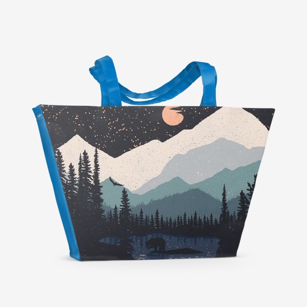 Пляжная сумка «Wild Moon»