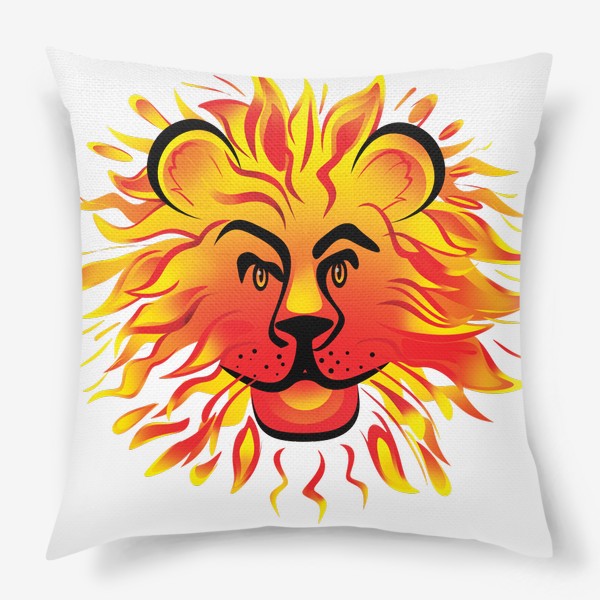 Подушка «Лев Солнце»