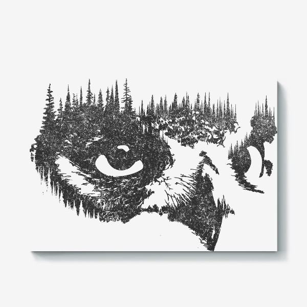 Холст «Owl Forest»