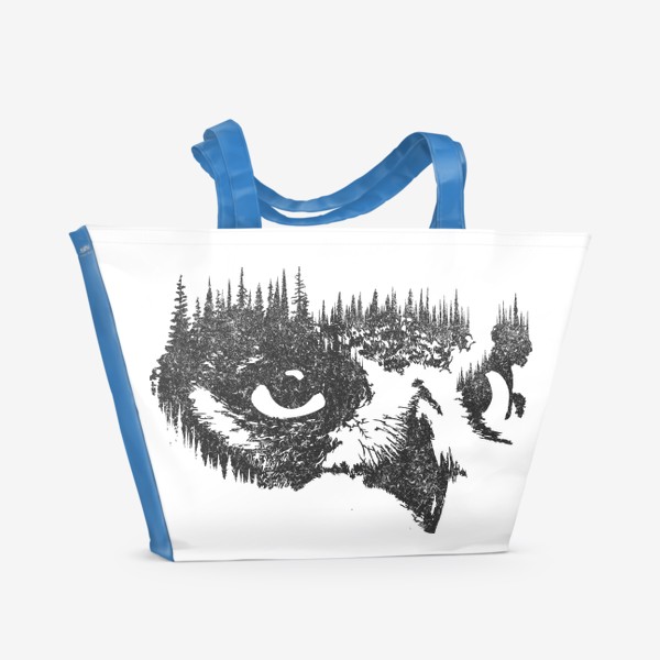 Пляжная сумка &laquo;Owl Forest&raquo;