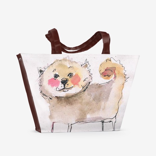 Пляжная сумка «Пес»