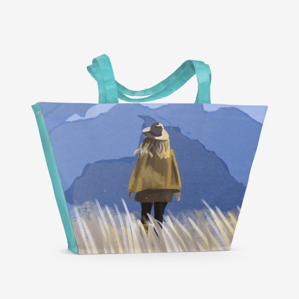 Пляжная сумка «Горный воздух»