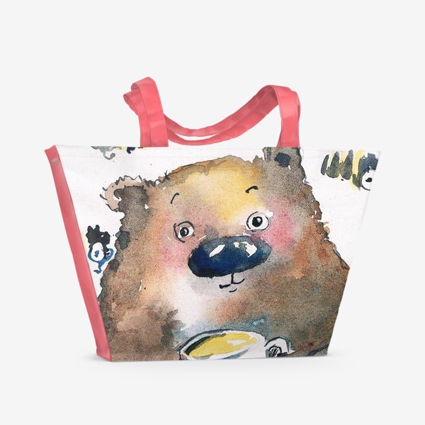 Пляжная сумка «Мишка с Друзьями »