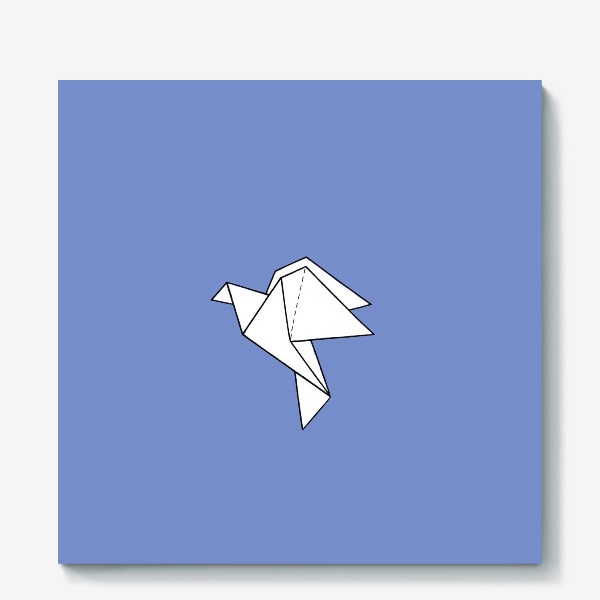 Холст «Origami Dove»