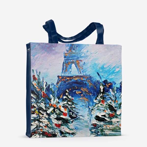 Сумка-шоппер «Новогодний Париж»