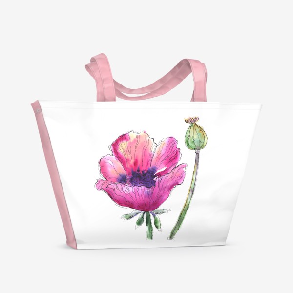 Пляжная сумка «Цветок 2»