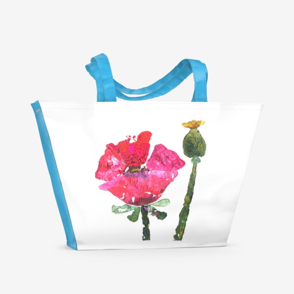 Пляжная сумка «Цветок 3»