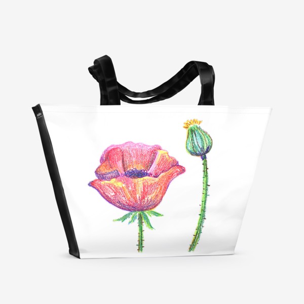 Пляжная сумка «Цветок 5»