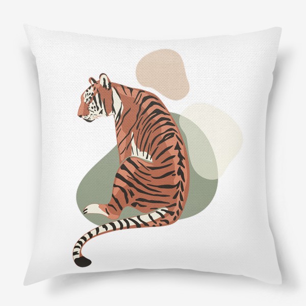 Подушка «бенгальский тигр символ 2022 года »