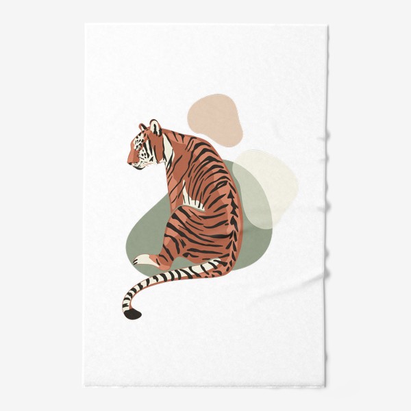 Полотенце «бенгальский тигр символ 2022 года »