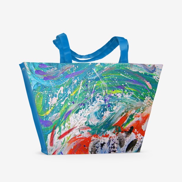 Пляжная сумка «Цветная палитра»