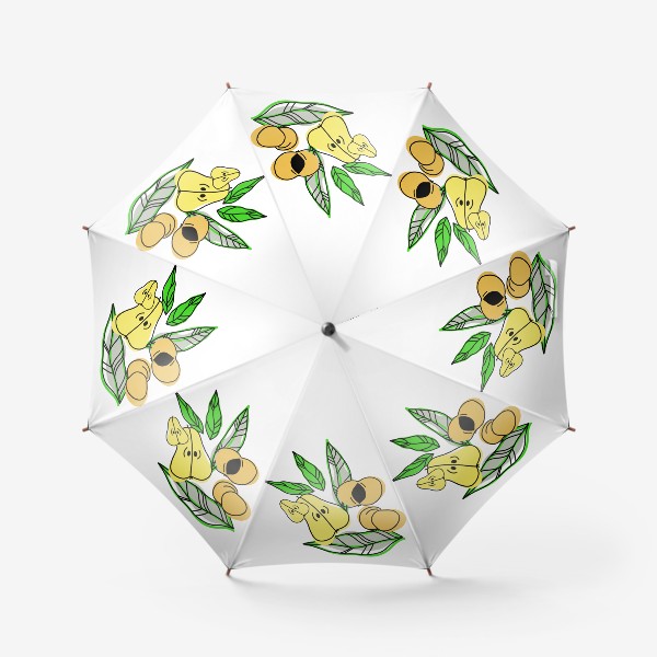 Зонт «Груши и персики»