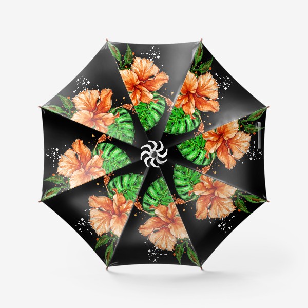 Зонт «Exotic - темная тема»