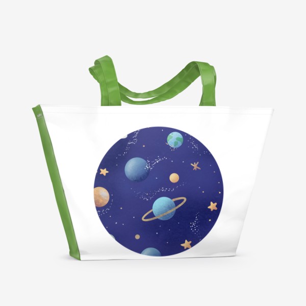 Пляжная сумка «Космос »