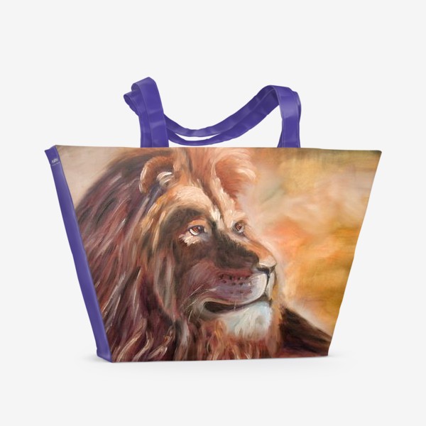 Пляжная сумка «Волшебный лев»