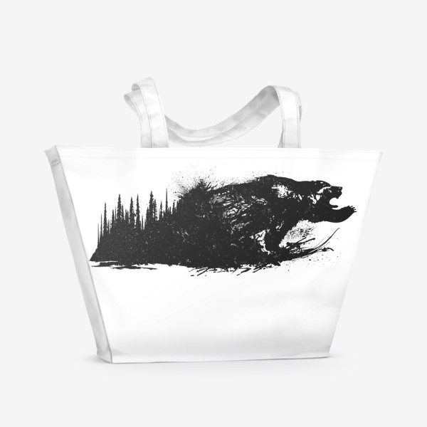 Пляжная сумка «Ink Bear»