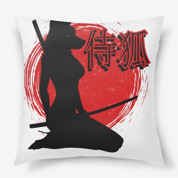 Подушка «Samurai Lady Fox»
