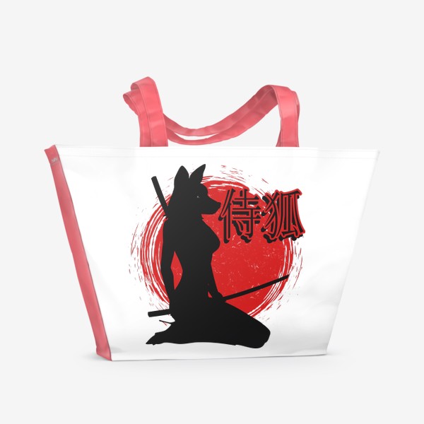 Пляжная сумка «Samurai Lady Fox»