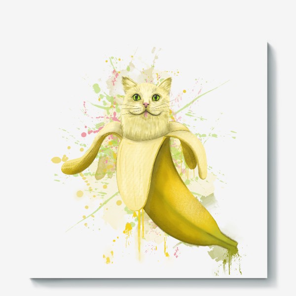 Холст «Кот Банан»