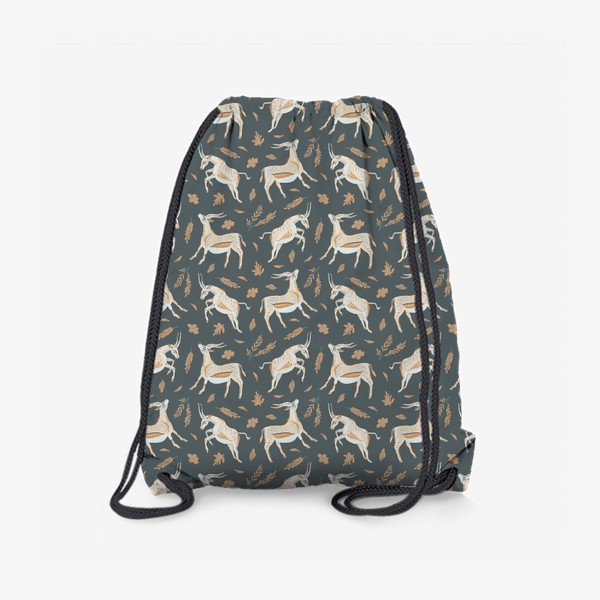 Рюкзак «Необычные антилопы паттерн»