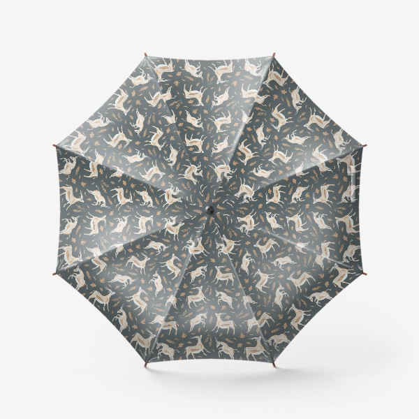 Зонт «Необычные антилопы паттерн»