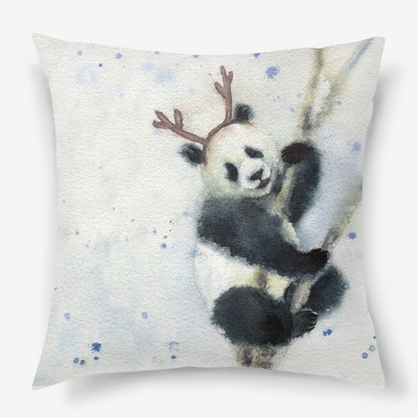 Подушка «Новогодняя панда»