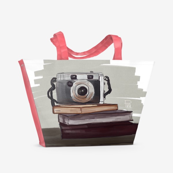 Пляжная сумка «Фотоаппарат»