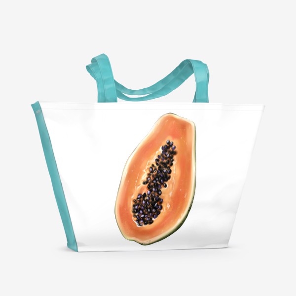 Пляжная сумка «Сочная папайя»