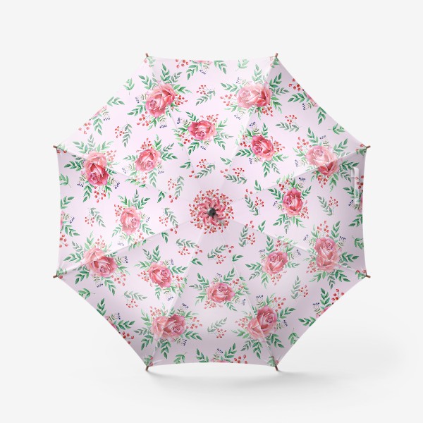 Зонт «Розовый сад»