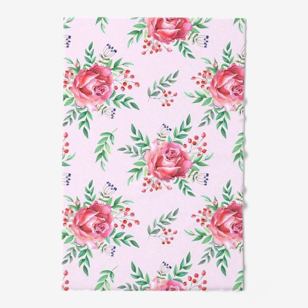 Полотенце «Розовый сад»