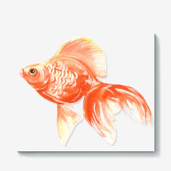 Холст «Золотая Рыбка»