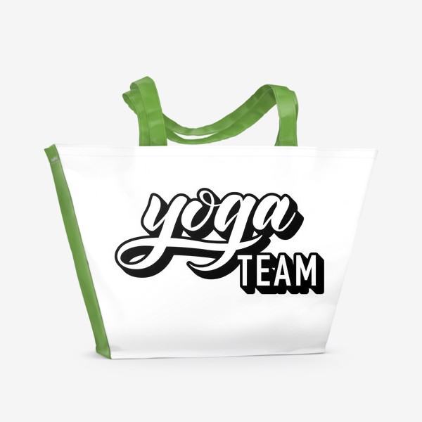 Пляжная сумка «yoga team»