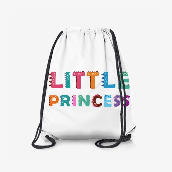 Рюкзак «Маленькая принцесса. Яркая надпись для девочек »