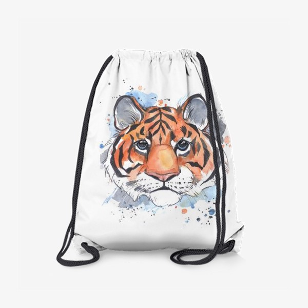 Рюкзак «акварельный тигр»
