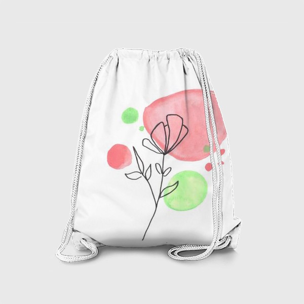 Рюкзак «графика цветок»
