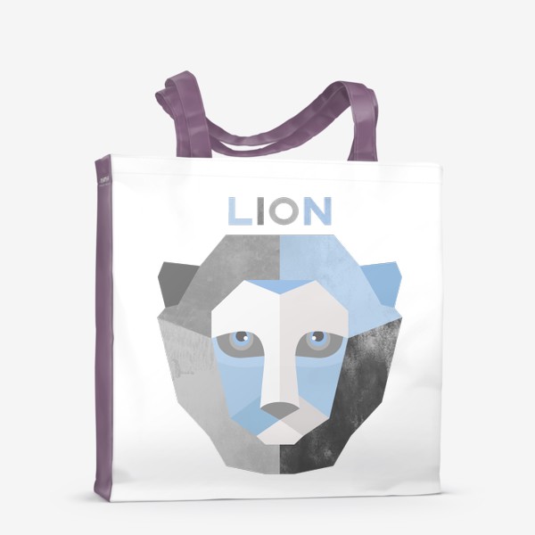 Сумка-шоппер «Знак зодиака Лев. Lion №2»