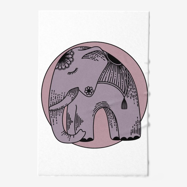 Полотенце «Розовый слон»