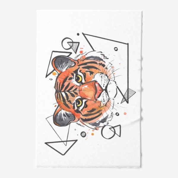 Полотенце «тигр графика»