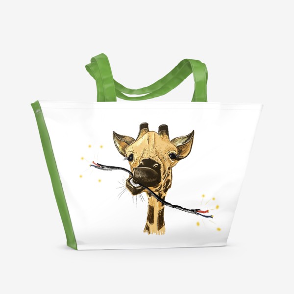 Пляжная сумка «Жираф »