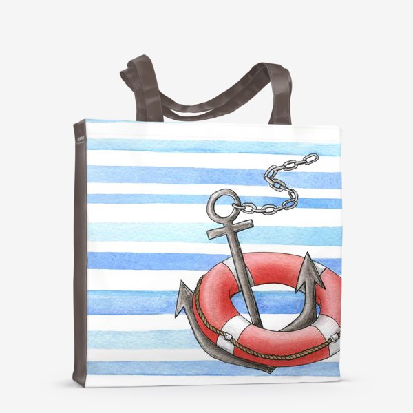 Сумка-шоппер «Морская тема»