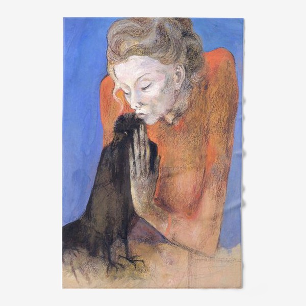 Полотенце &laquo;Пикассо Женщина с вороном &raquo;